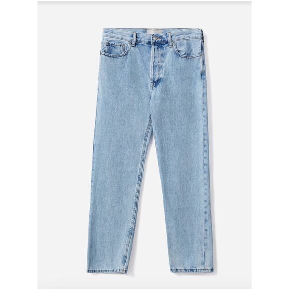 EVERLANE NWT The The Rigid Relaxed Straight Slouch Jean in Vintage // 33 - Picture 16 of 16